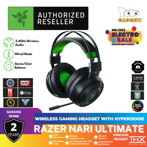 Wireless Gaming Headset with Razer 
