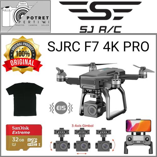 Vente SJRC F7 4K PRO 5G WIFI 3KM FPV GPS avec caméra HD 4K