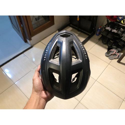 Helm sepeda van rysel r500 black doff 