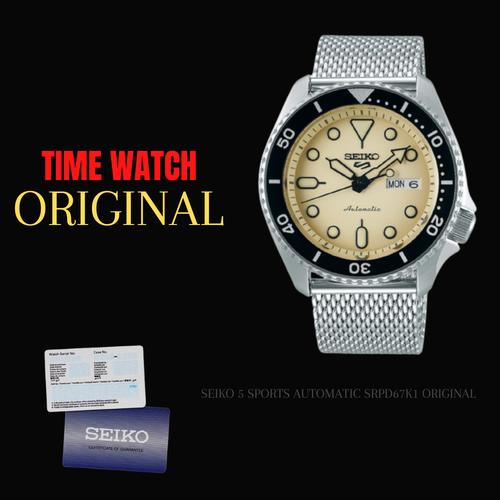 Jual Jam Tangan Pria Seiko 5 Sports Automatic SRPD67K1 Original - Jakarta  Pusat - TIME WATCH ORIGINAL | Tokopedia