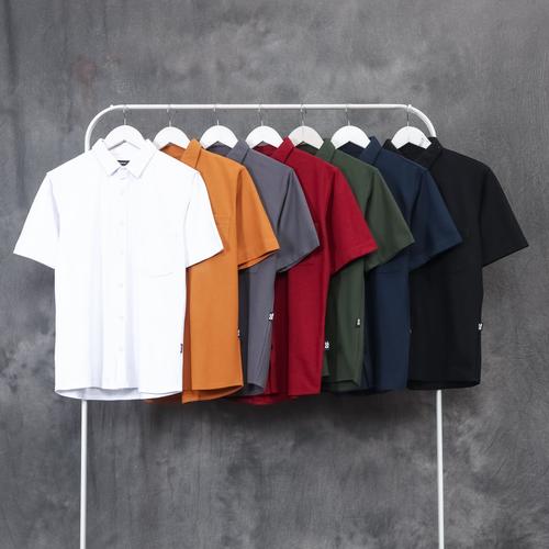 Gambar Kemeja Pique Lengan Pendek Premium Dzargo - Putih, L dari DZARGO Official Store Kab. Purbalingga Tokopedia