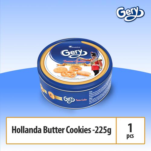 Gambar Hollanda Butter Cookies - Biskuit Kaleng dari GarudaFood Tokopedia