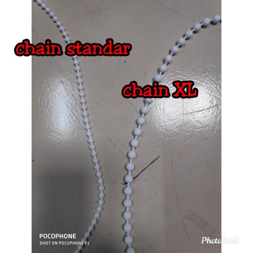 Jual rantai tarikan roller blind chain xl Jakarta Timur SAN
