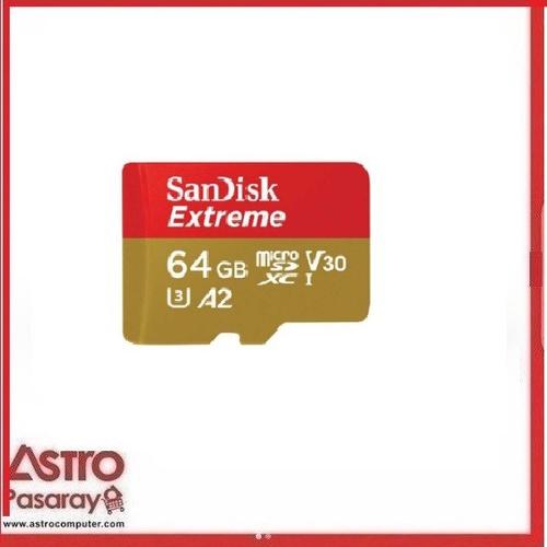 Gambar SANDISK EXTREME MICROSD 64GB 160MB/S dari astropasaraya Kota Depok Tokopedia
