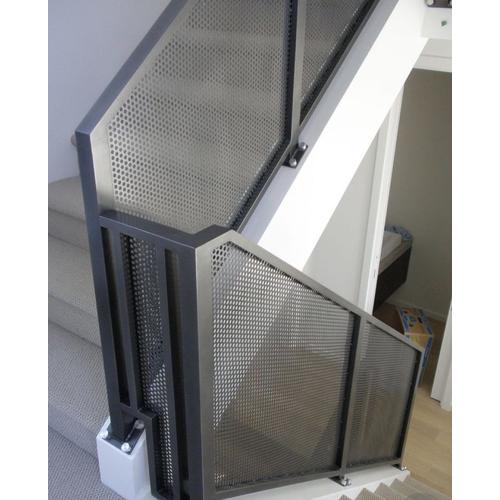 Jual railing tangga void balkon perforated tebal 1,2mm - Kota Depok ...