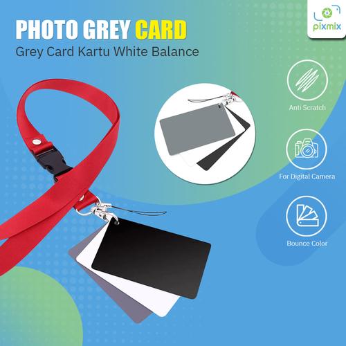 Jual Grey Card White Balance 3 In 1 Digital White Balance Card Foto