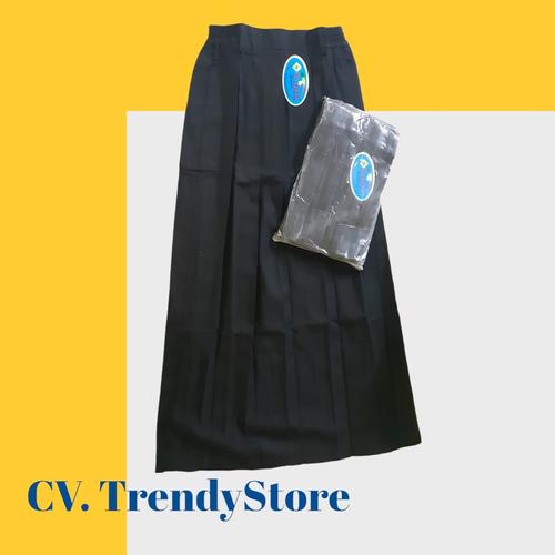 Jual ROK PANJANG REMPEL SEKOLAH SMP/SMA /SMK WARNA HITAM MEREK ...