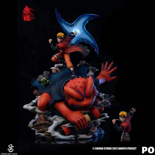 Jual RESIN STATUE NARUTO & GAMAKICHI BY CHIRAN STD (PREORDER