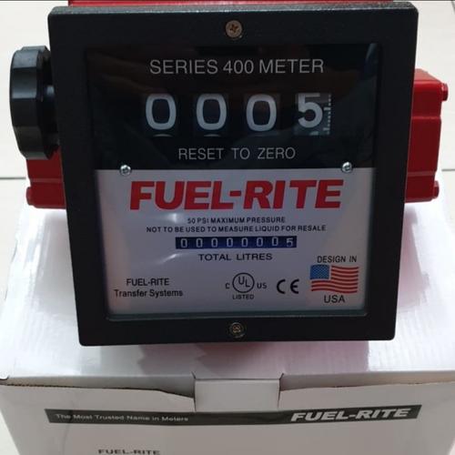 Jual Flow Meter Fuel Rite 4 Digit 1 1/2 inch Solar Meter Meteran