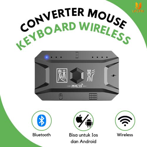 Gambar INDO Converter MIPRO Mouse Keyboard Wireless Bluetooth Android HP Tab - OTG dari Felicialexitung Jakarta Utara Tokopedia