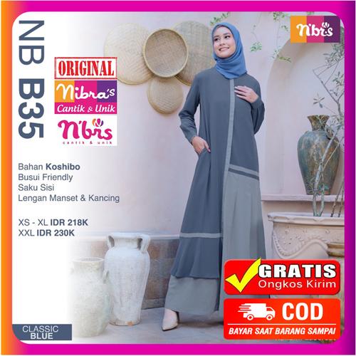 Jual Gamis Nibras Terbaru 2022 Dress 