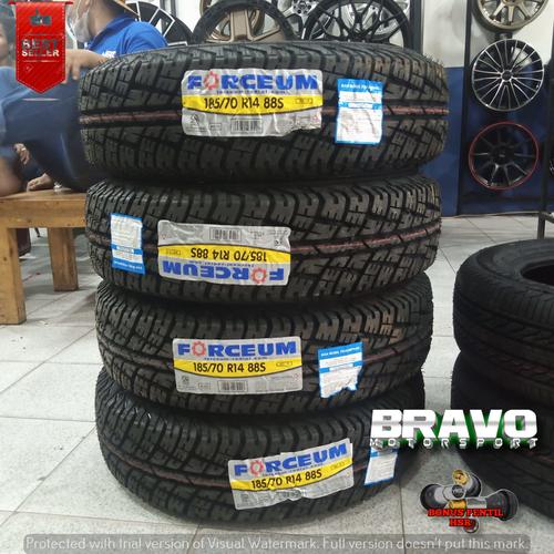 Jual BAN MOBIL TUBLES RING 14 MODEL SEMI OFFROAD 185 70 R14 FORCEUM AT ...