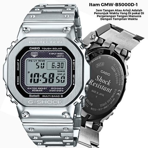 Jual Jam Casio G Shock GMW-B5000D-1 Silver Rantai Gshock GMWB5000 Ori Bm -  Jakarta Pusat - Center Wristwatch World | Tokopedia
