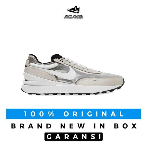 Jual nike waffle one summit white - 12 