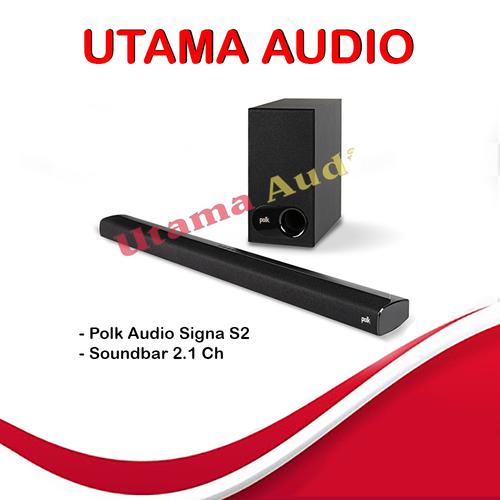 Jual Polk Audio Signa S2 Soundbar Bluetooth Dolby Subwoofer