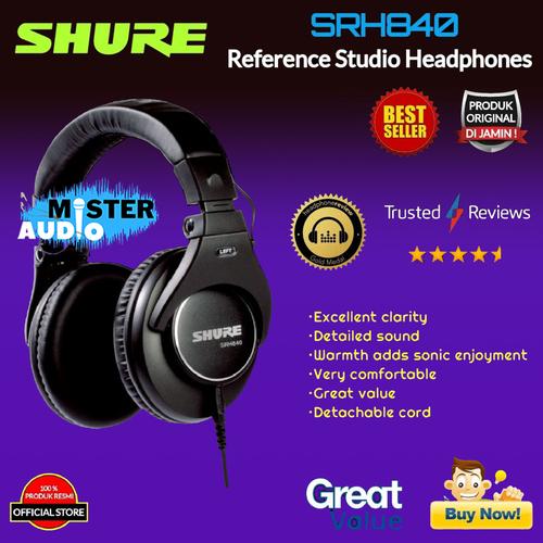 Jual SHURE SRH840 / SRH 840 Reference 