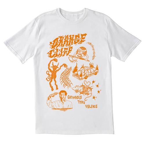 Jual Orange Cliff Records graphic T 