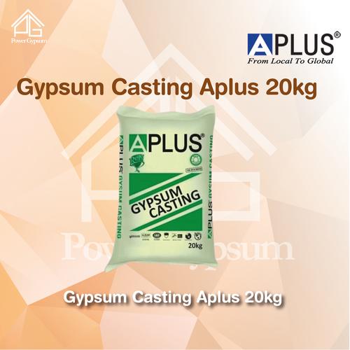 Jual Gypsum Casting "APLUS" 20 KG Jakarta Timur Power Gypsum