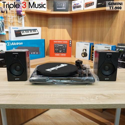 Gambar Gemini TT-900 Stereo Turntable System with Speaker dari triple3music Kota Bandung Tokopedia