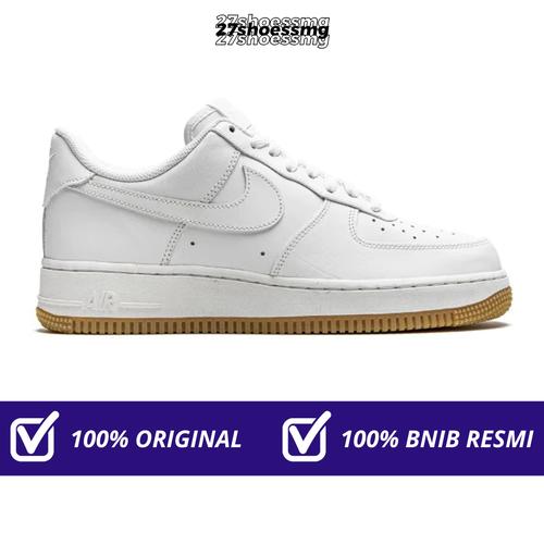 air force 1 white gum light brown