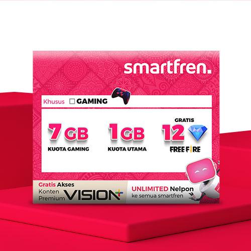 Gambar Kartu Perdana Smartfren Gaming FF Free Fire dari Smartfren Official Store Jakarta Utara Tokopedia