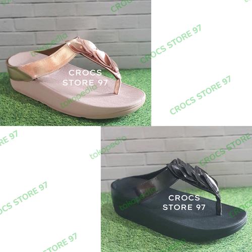 Jual SANDAL JEPIT / SANDAL FITFLOP FINO LEAF JEPIT PREMIUM - GOLD, 40 -  Jakarta Utara - Crocs Store 97 | Tokopedia