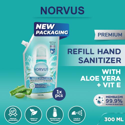 Gambar NORVUS - Hand Sanitizer Refill 300ml dari Norvus Indonesia Jakarta Barat Tokopedia