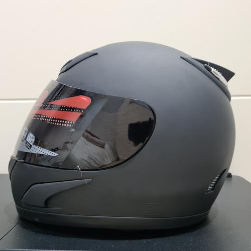 Gambar Helm JPN fullface hitam doff polos - Hitam dari Ideal_Mart Jakarta Barat Tokopedia