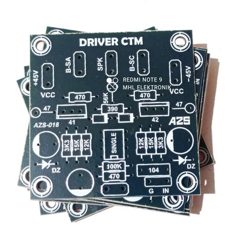 Jual PCB CTM CTEM BOYOLALI Driver Power Amplifier - Kab. Jember - MHL