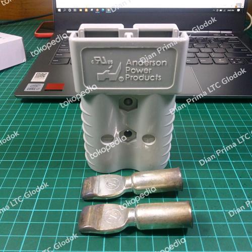 Jual Anderson Socket Battery Connector SB 350A 600V Gray Soket ...