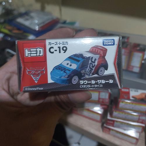 Tomica Cars 2 C-19 Raoul Caroul Actionauto – Offizielles Lizenzprodukt Aus Japan, Ca. 7 Cm Lang