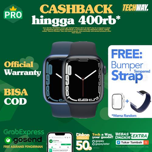 Nike 45mm 41mm iWatch 7 2021 Garansi 