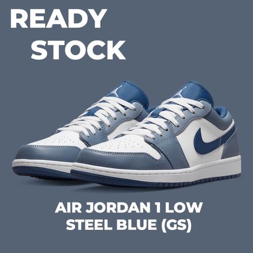 Jual Nike Air Jordan 1 Low Steel Blue (GS) - 35 - Jakarta Barat - Sigma  Kicks | Tokopedia