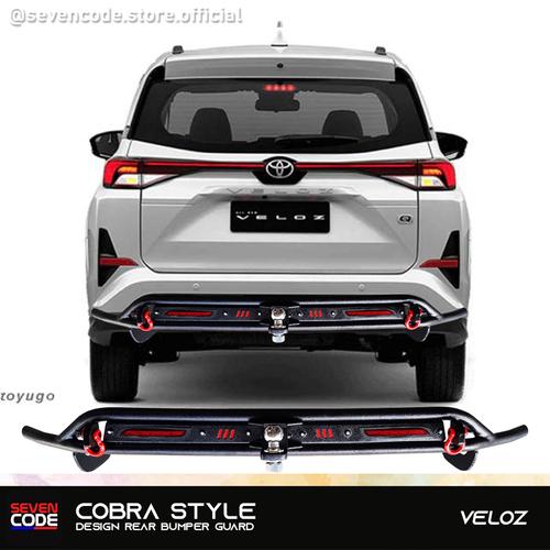 Jual Rear Bumper Guard Toyota VELOZ 2022 Cobra SEVENCODE Jakarta