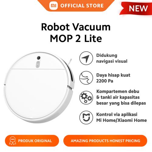 Promo Xiaomi Mi Robot Vacuum-Mop 2 Lite Pola Pembersihan Zigzag 25 Sensor -  Jakarta Utara - Xiaomi Official Store | Tokopedia