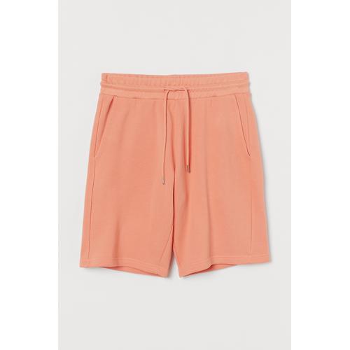 Jual REGULAR FIT SWEATSHORTS ORANGE H\u0026M 