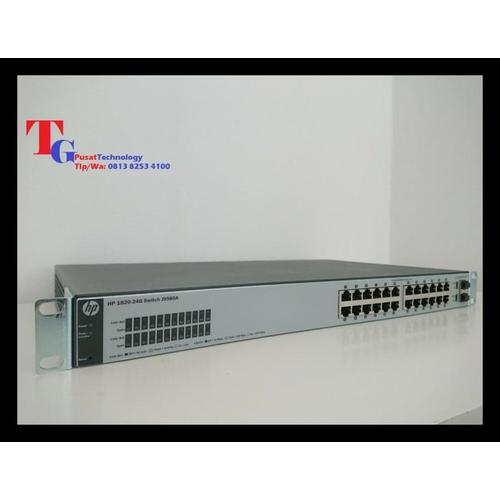 Jual switch hub HP 182024G , 24 Port Gigabit + 2 SFP Managed Switch