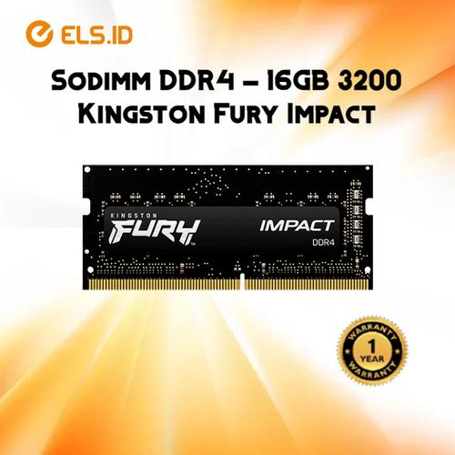 Jual Sodimm DDR4 16GB - 3200 Kingston 