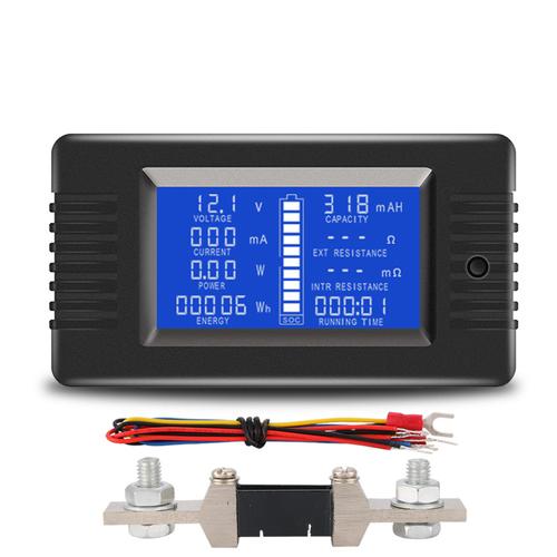 Jual Peacefair DC PZEM-015 Shunt 200A Arus Energy Watt Meter Volt ...