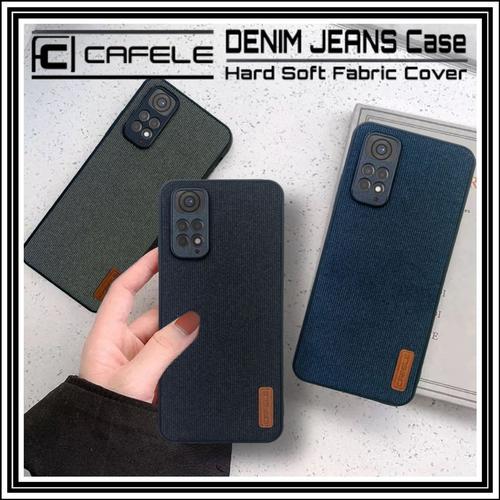 XIAOMI REDMI NOTE 11 11S 4G DENIM FABRIC ORIGINAL CAFELE HARD CASE di  Best Accesories Hp Tokopedia