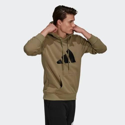 Gambar (100% Original) Adidas Men Future Icons Hoodie 3 Bar Orbit Green Black dari Travel Essentials Jakarta Pusat Tokopedia