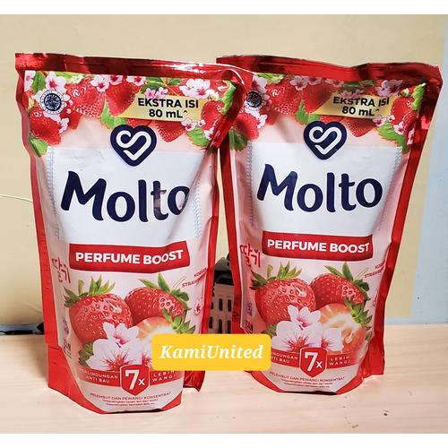 Gambar Molto Perfume Boost Pelembut & Pewangi Pakaian Korean Strawberry 680ml dari KAMIUNITED Jakarta Selatan Tokopedia