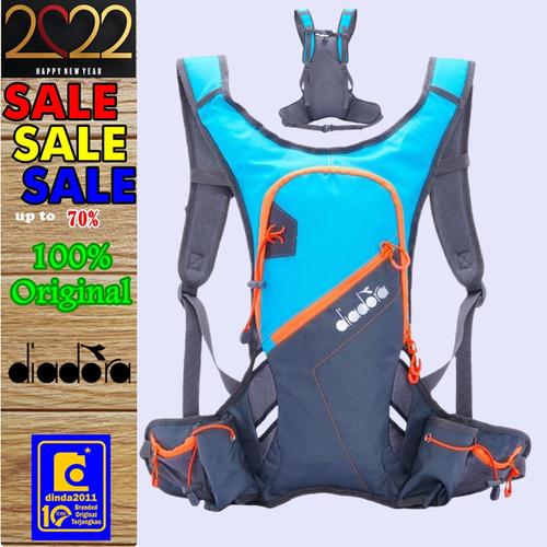 Jual Tas DIA DORA AZIO Blue BackPack ORIGINAL RESMI DIABPU21045U Gowes ...