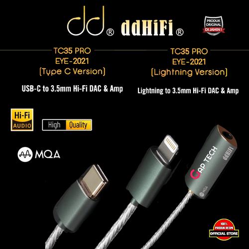 Promo DD DDHiFi TC35 TC 35 Pro Eye Type C Lightning to