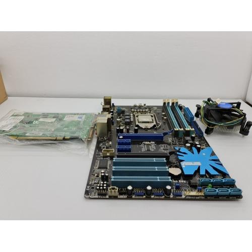 Jual MOTHERBOARD ASUS P7P55 LX PROSESOR i7-870 VGA 1GB RAM