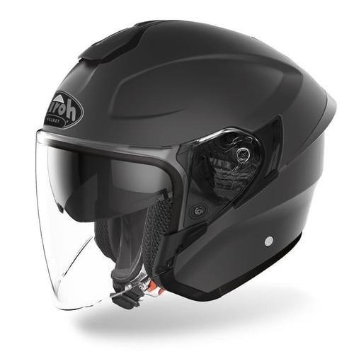 Gambar Helm Airoh H.20 Dark Grey Matt Double Visor - M dari Juragan Helm ID Jakarta Barat Tokopedia