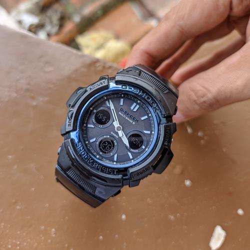 Jual casio g-shock awg m100bc multiband 