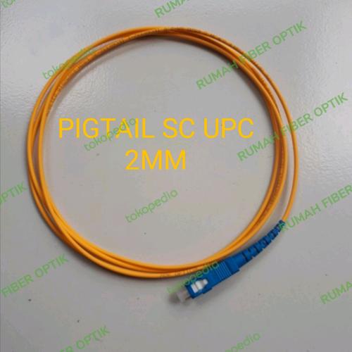 Jual pigtail sc upc 2mm/PIGTAIL SC UPC 2MM Panjang 1,5 meter - Jakarta ...