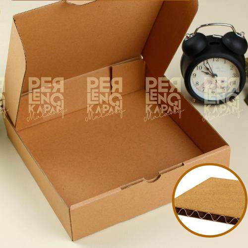 Gambar KARDUS CORRUGATED 25X25X5 CM | DIE CUT | KOTAK KARTON | BOX PACKING | dari malangperlengkapan Kota Malang Tokopedia