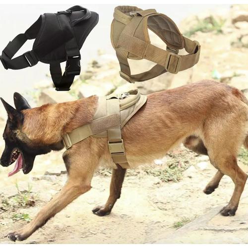 Large Tactical Military Dog Vest Harness Anjing di Shopperstock Tokopedia
